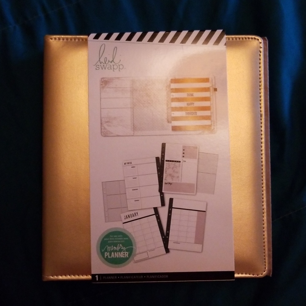 Beautiful Heidi swapp gold planner